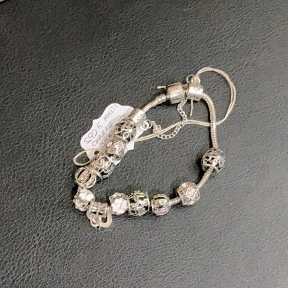 925 Multi Charm Bracelets Bundle. - image 2
